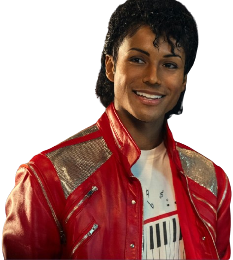 Jaafar Jackson Michael Red Jacket - Image 2